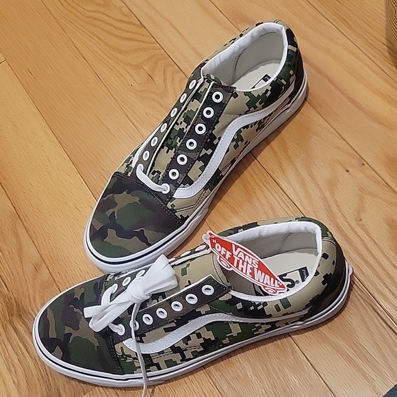 Vans Oldschool custom camo mens size 11.5 - Picture 3 of 14